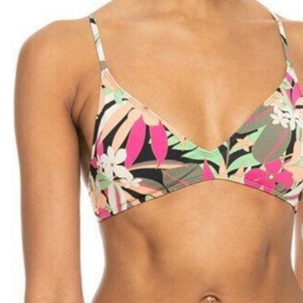 Roxy Floral Bikini Top
